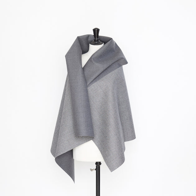 T21C00579 | Water Repellent Double Face Bonded Houndstooth Flannel