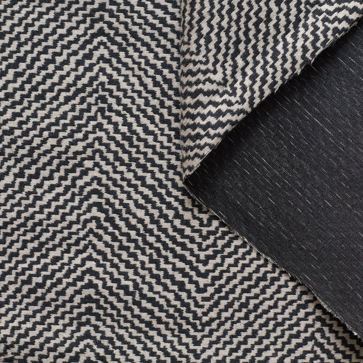 t21c00586 | Jacquard À Chevrons Laine Et Coton - vue 1