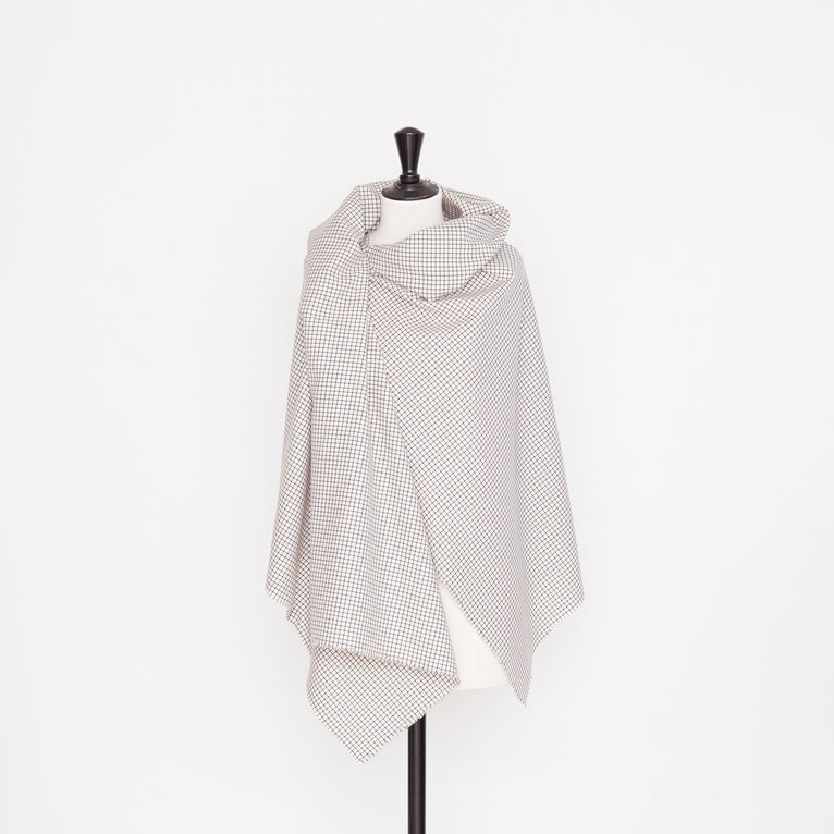 t21c00590 | Jacquard À Carreaux Laine Vierge - vue 2