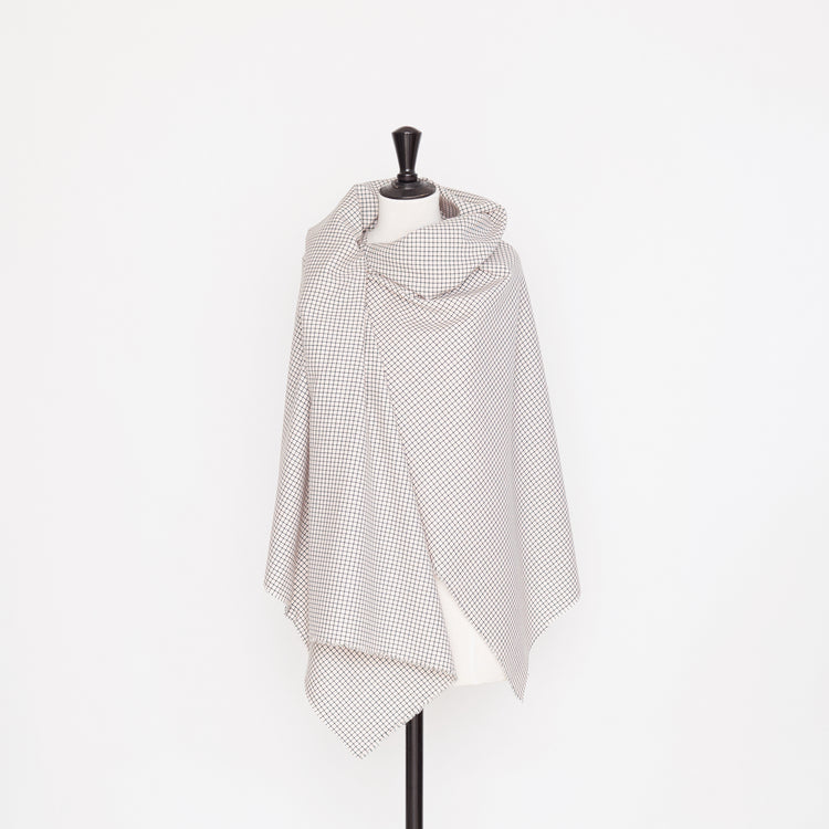 t21c00590 | Jacquard À Carreaux Laine Vierge - vue 2