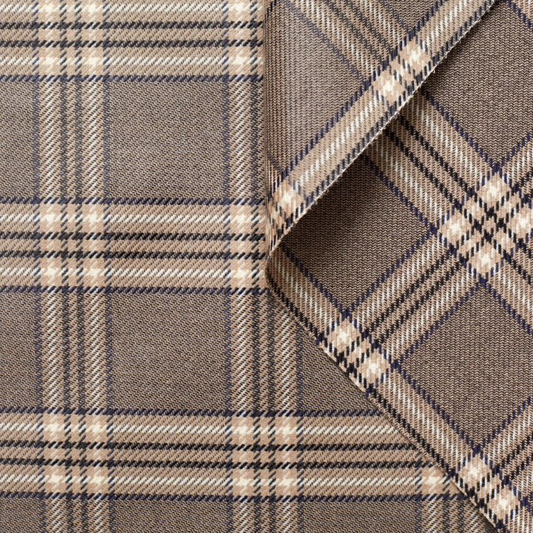 t21c00592 | Jacquard Laine Prince De Galles Laminé - vue 3
