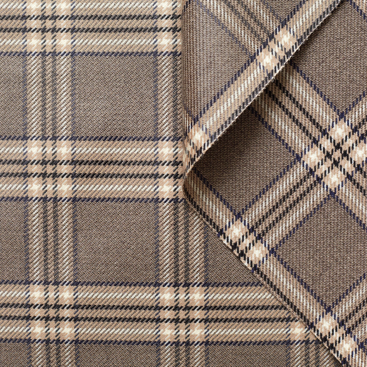 t21c00592 | Jacquard Laine Prince De Galles Laminé - vue 1