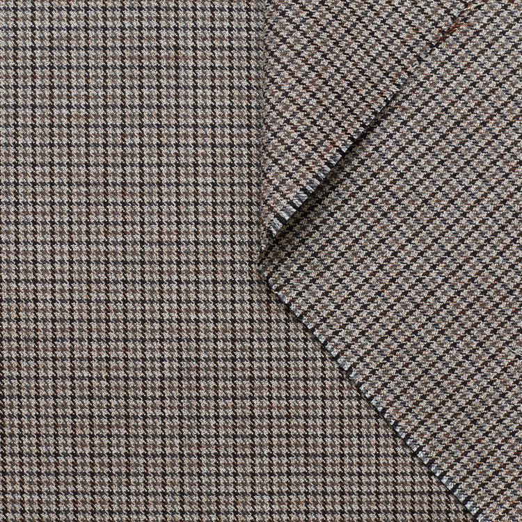 t21c00594 | Suiting Pied-de-Poule en Laine - vue 1