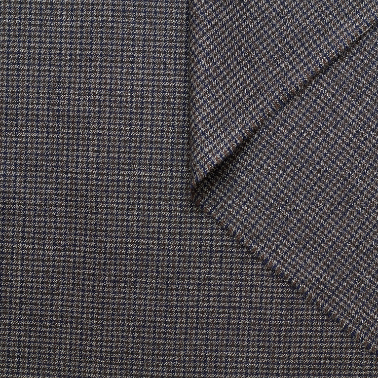 t21c00608 | Suiting Pied-de-Poule en Laine - vue 2