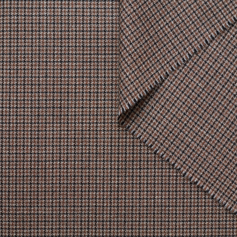 t21c00608 | Suiting Pied-de-Poule en Laine - vue 1
