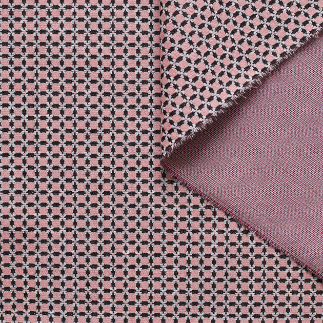 T21C00612 | Double Face Splittable Wool Lily Jacquard