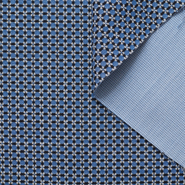 T21C00612 | Double Face Splittable Wool Lily Jacquard