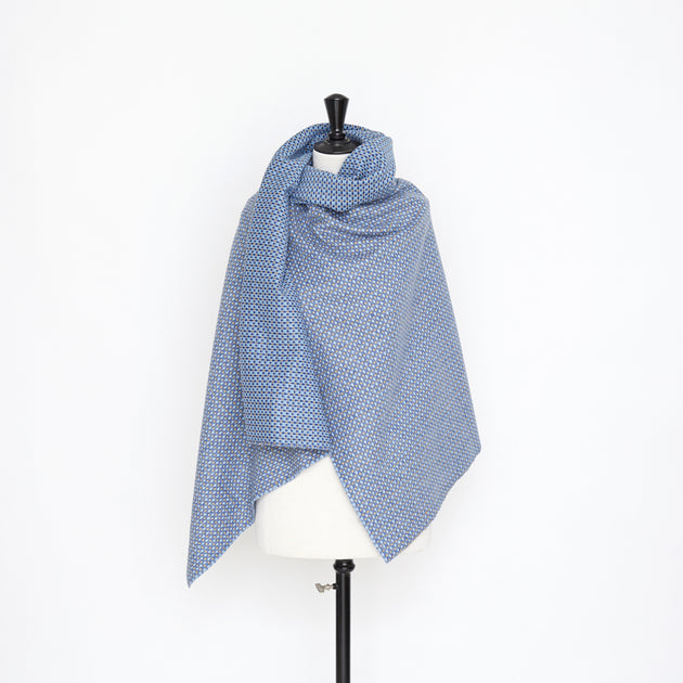 T21C00613 | Brushed Wool Double Face Lily Jacquard