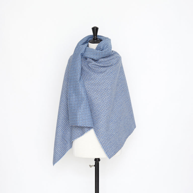 t21c00613 | Jacquard Lys Double Face Brossé En Laine - vue 2