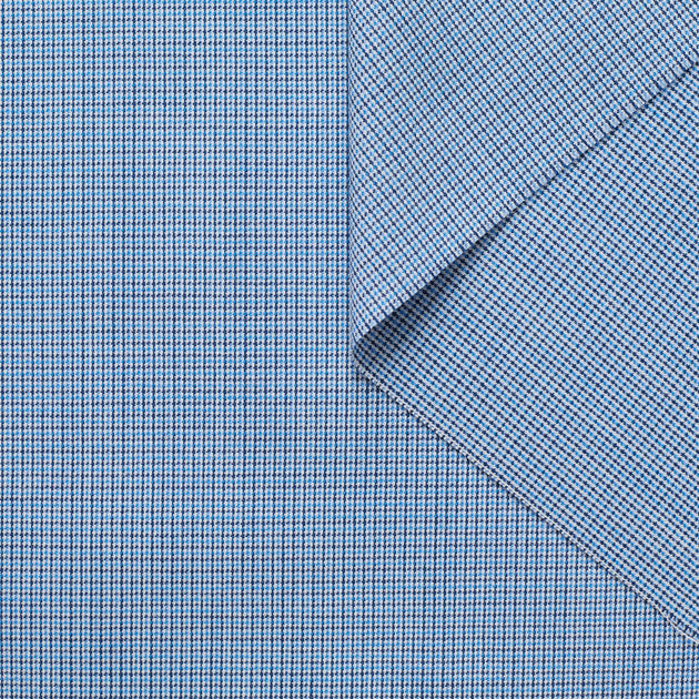 T21C00614 | Wool Stretch Microcheck Suiting
