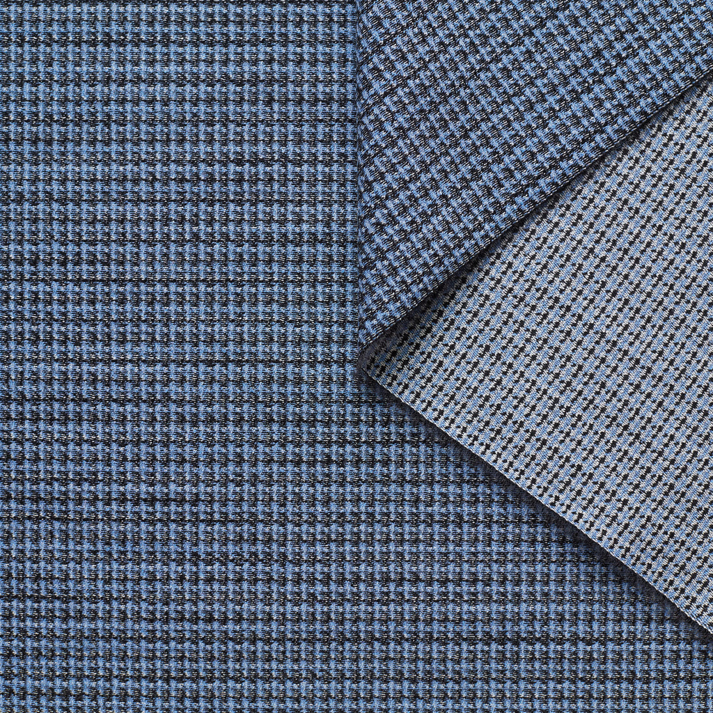 T21C00616 | Microcheck Wool and Silk Suiting