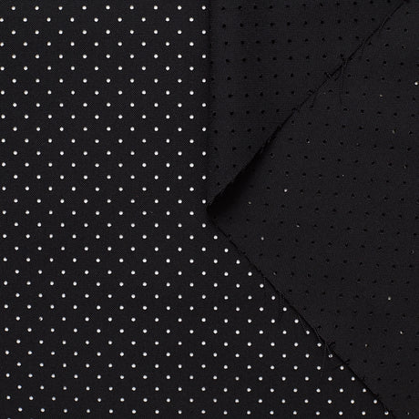 t21c00618 | Tissu De Costume Laine Micro Perforé