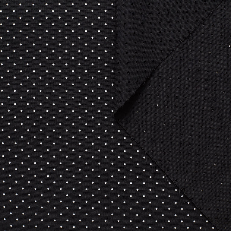 t21c00618 | Tissu De Costume Laine Micro Perforé - vue 1