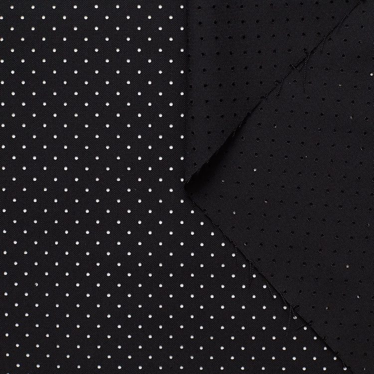 t21c00618 | Tissu De Costume Laine Micro Perforé - vue 1