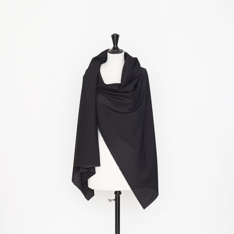 t21c00618 | Tissu De Costume Laine Micro Perforé - vue 2