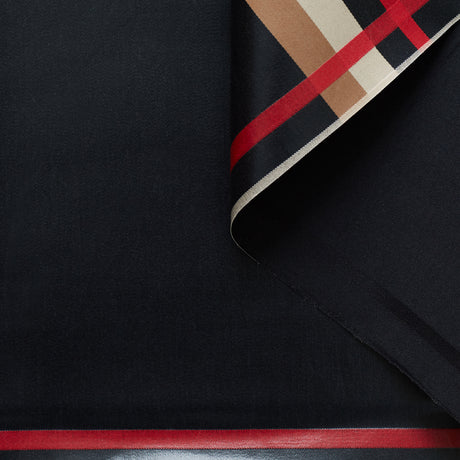 T21C00639 | Cotton Check Jacquard with Waterproof Lamination