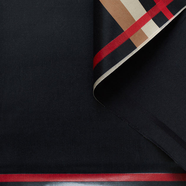 t21c00639 | Jacquard À Carreaux Coton Avec Lamination Imperméable