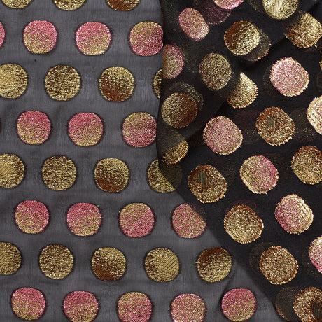 T22A01002 | Lamé Dots Silk Georgette