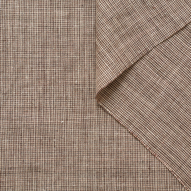 t22a01006 | Micro Pied-De-Poule Soie Et Lin