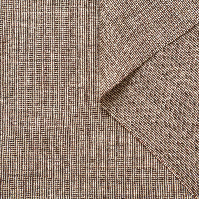 t22a01006 | Micro Pied-De-Poule Soie Et Lin - vue 1