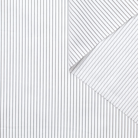 t22a01009 | Popeline Rayée À Chevrons