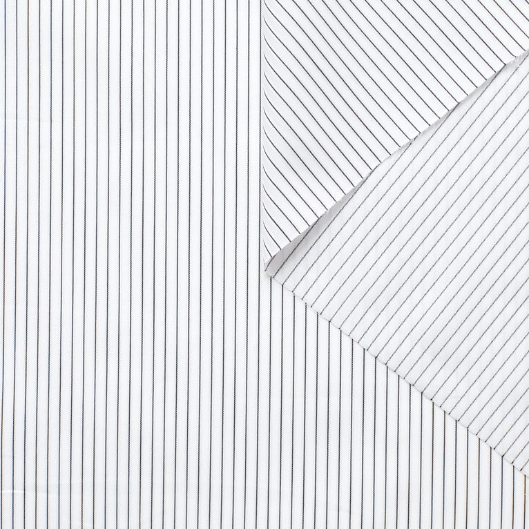 t22a01009 | Popeline Rayée À Chevrons - vue 1