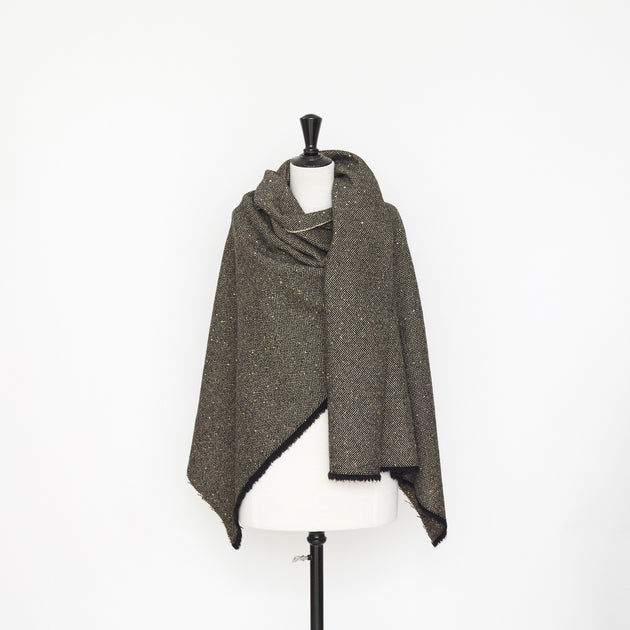 t22a01090 | Tweed À Chevrons Paillettes