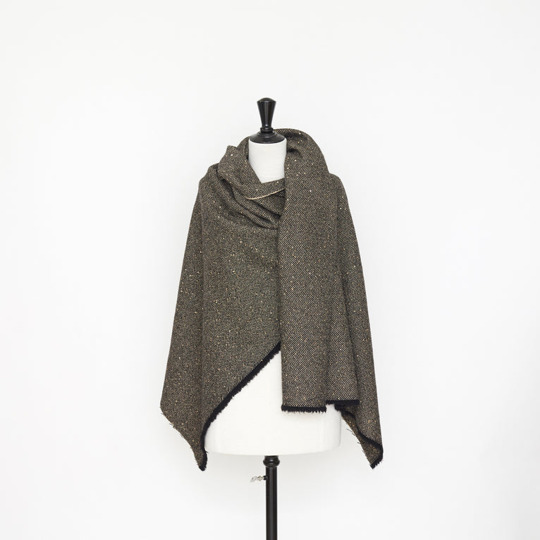 t22a01090 | Tweed À Chevrons Paillettes - vue 2