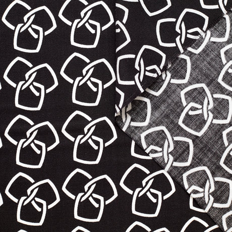 T22A01101 | Printed Wool Twill