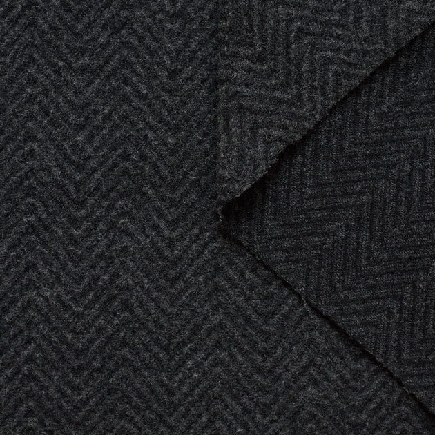 t22a01117 | Tweed Fluffy Laine À Chevrons