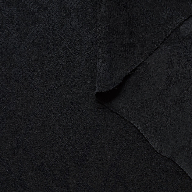 t22a01164 | Jacquard Python Crêpe Soie