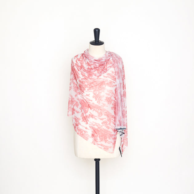 t22a01435 | Jersey Transparent Toile De Jouy