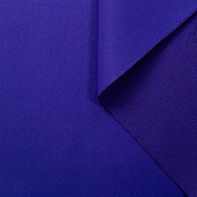 T22A01495 | Double Face Wool & Silk Crepe