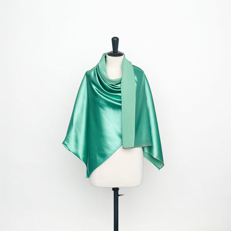  Viscose & Wool Glossy Satin