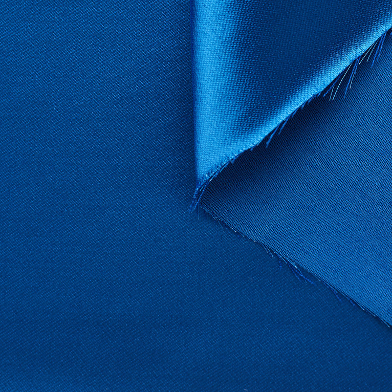 T22A01531 | Viscose &amp; Wool Glossy Satin - view 4
