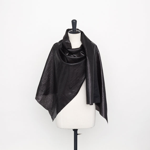 T22A01559 | Crinckled Flower on Polyamide Voile