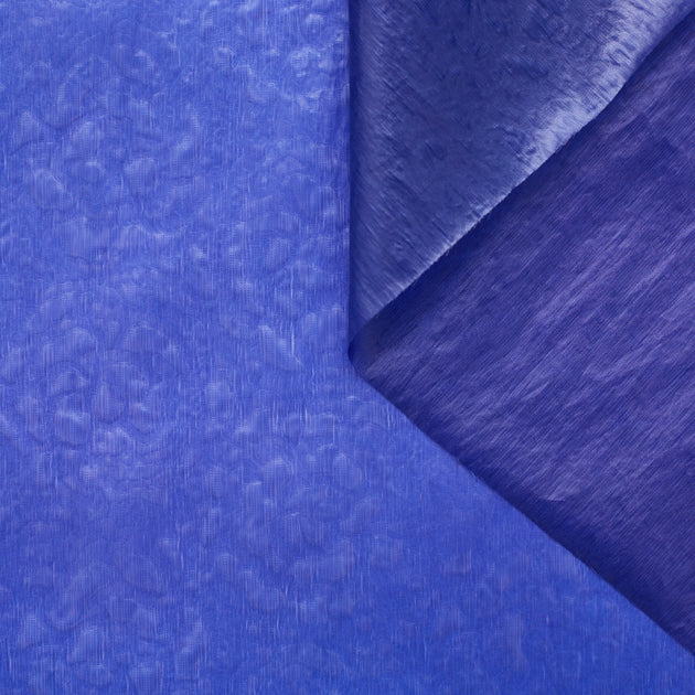 t22a01559 | Fleur Froissée Sur Voile Polyamide