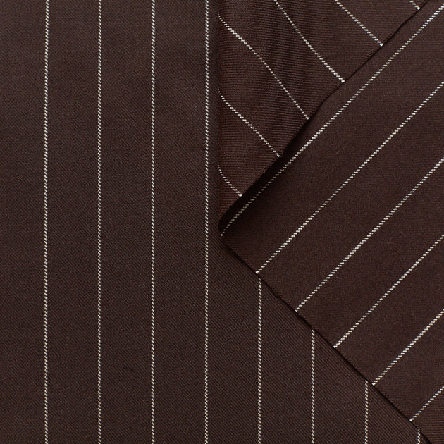 T22A01583 | Pinstripe Wool Twill
