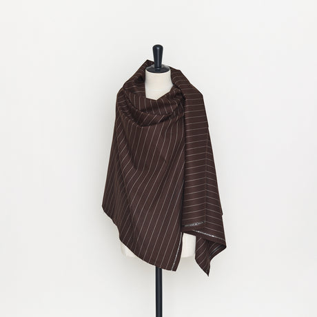  Pinstripe Wool Twill