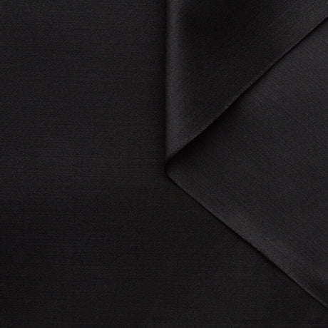  Double Face Wool & Silk Satin