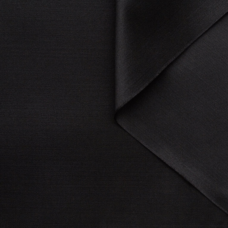 t22a01618 | Satin Double Face en Laine &amp; Soie - vue 2