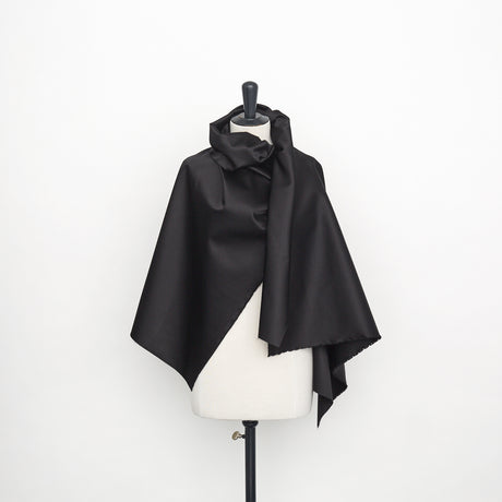  Satin Double Face en Laine & Soie
