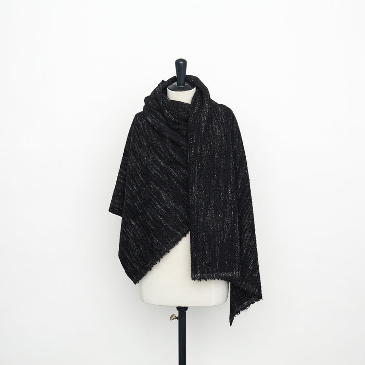 T22A01629 | Double Face Wool &amp; Baby Lama Hairy Drap - view 2