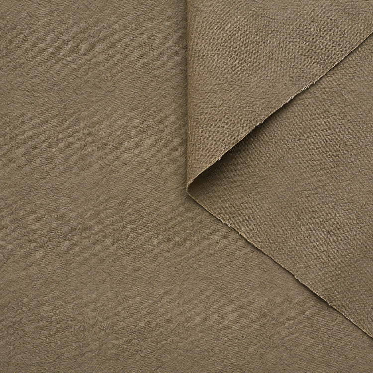 T22A01646 | Crinckled Wool &amp; Cotton Crepe - view 1
