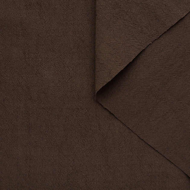 T22A01646 | Crinckled Wool & Cotton Crepe