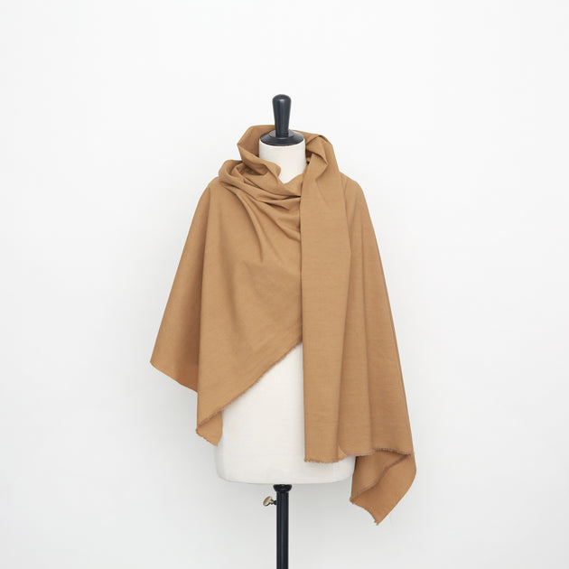 T22A01646 | Crinckled Wool & Cotton Crepe