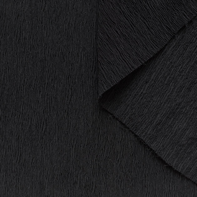 T22A01745 | Stretch Silk Micro Plissé