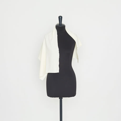  Micro Plissé Stretch en Soie