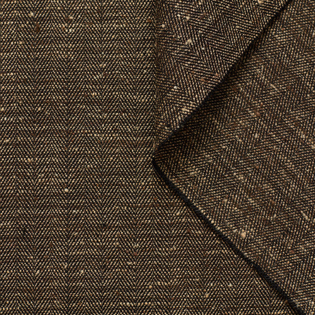 T22A01796 | Herringbone Silk & Viscose Tweed
