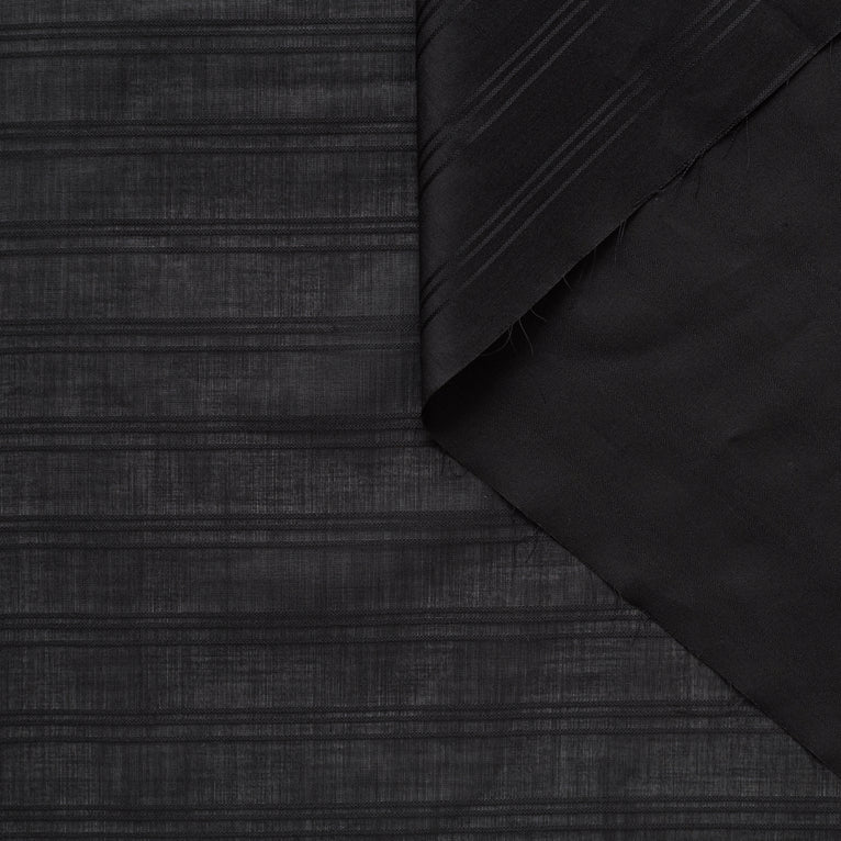 t22d00754 | Jacquard Rayé En Batiste De Coton - vue 1